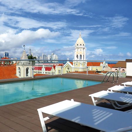 Central Hotel Panama Casco Viejo Exterior photo Rooftop pool at the Hotel Unique