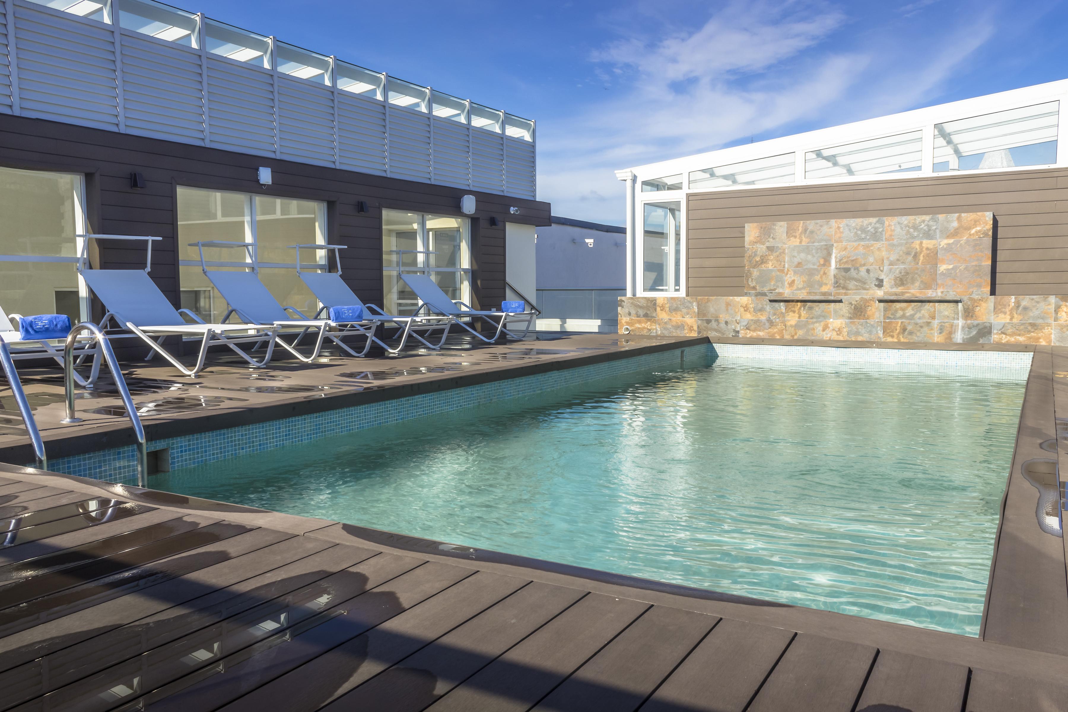 Central Hotel Panama Casco Viejo Exterior photo Rooftop pool at the Hotel