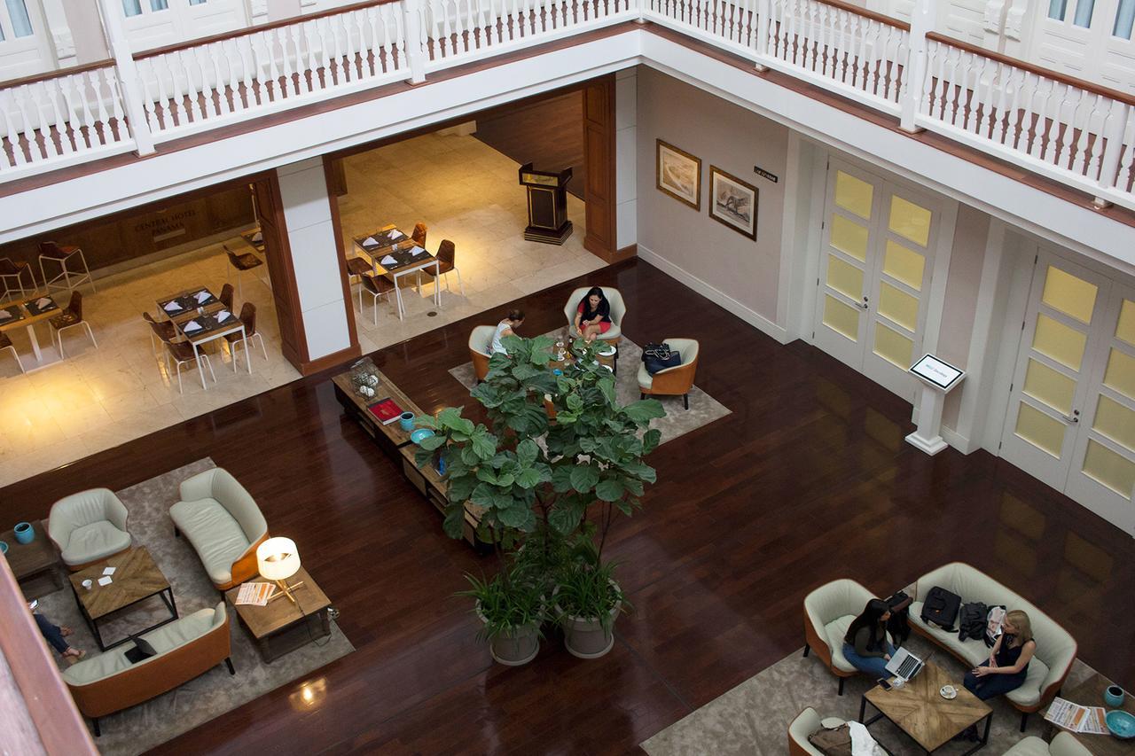 Central Hotel Panama Casco Viejo Exterior photo The lobby of the hotel